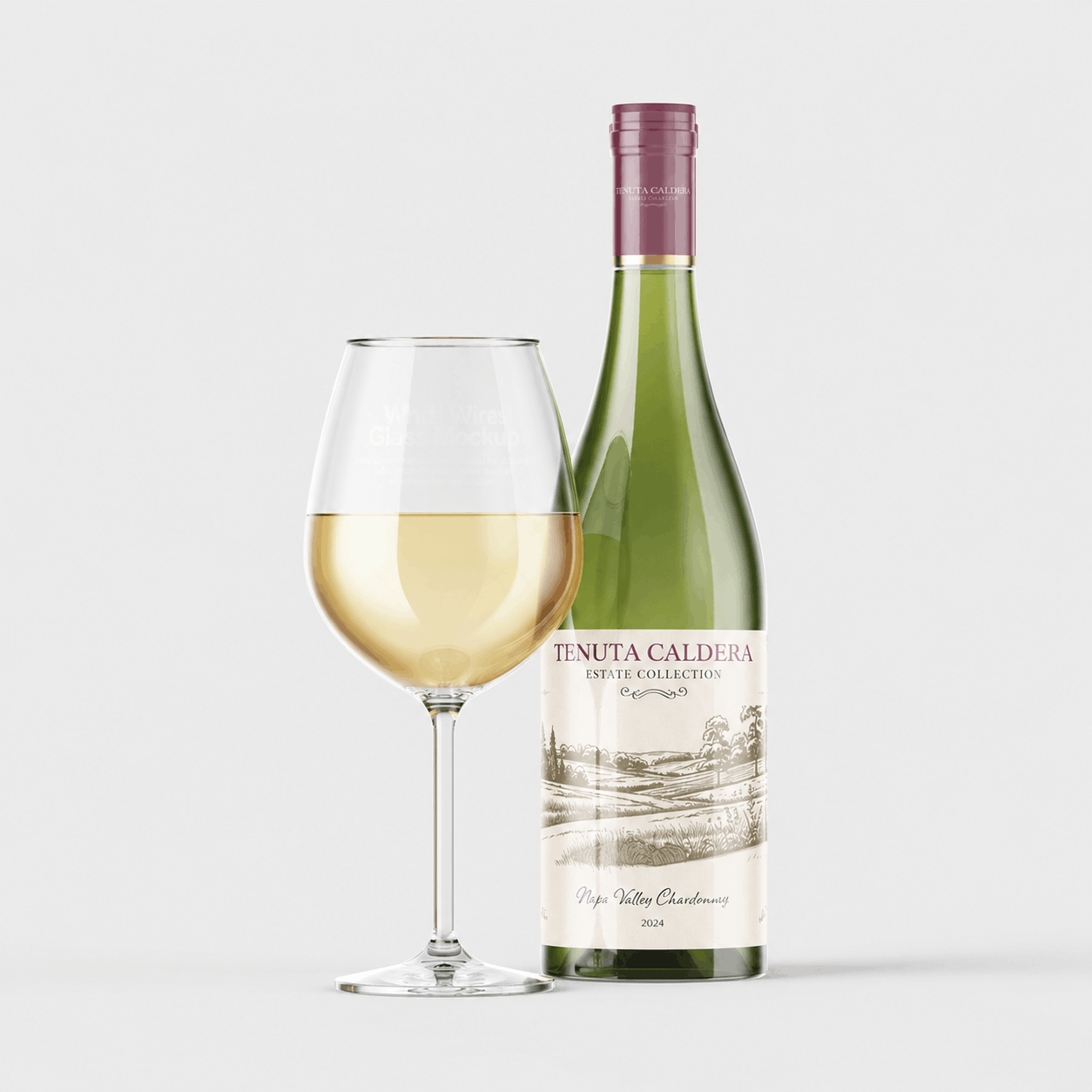 Tenuta Caldera Napa Valley Chardonnay Bottle